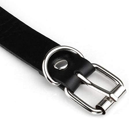 MILAKOO PU Leather Punk Choker Necklaces Circle/Heart Charm Adjustable Collar Necklace for Women