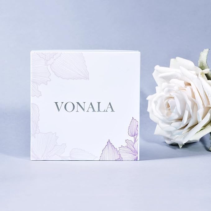 VONALA Silver Evil Eye Necklace for Women Hamsa Fatima Necklace Hamsa Hand Jewelry Gifts for Men