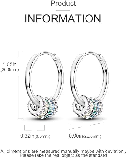 925 Sterling Silver Women Earrings, Sparkling Star and Moon Earrings, Various Hypoallergenic Earrings, Best Gift for Women
