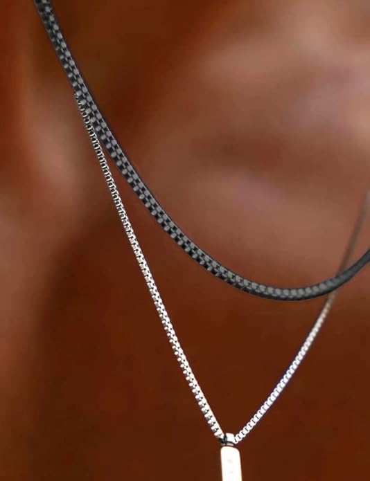 925 Sterling Silver Box Chain 2/3/4/5mm Necklace for Men Silver Link Chain for Women 16/18/20/22/24/26/30 Inches