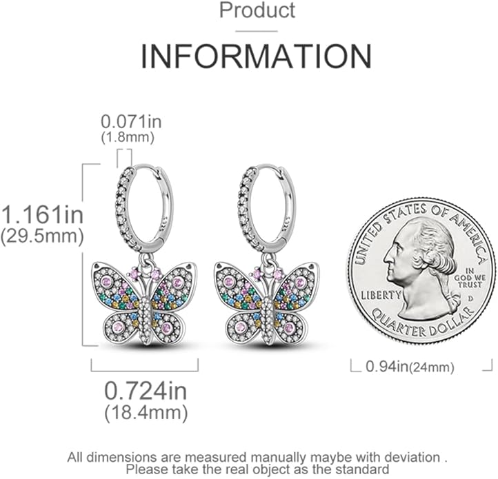 925 Sterling Silver Women Earrings, Sparkling Star and Moon Earrings, Various Hypoallergenic Earrings, Best Gift for Women