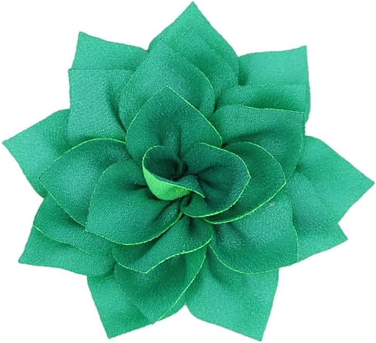 Satin Fabric Flower Brooch Pin Dainty Handmade Lotus Flower Brooch Lapel Pins Multilayer Pointed Lotus Broochs Wedding Prom Party Dance Banquet Dress Suit Ceremony Clothes Bag Hat Jewelry Accessories for Women