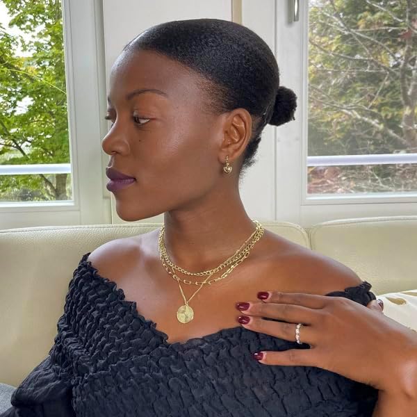 Ana Luisa Puffed Heart Earrings - Heart Charm Huggie Hoops and Earring Stud Styles - Dainty 14K Gold Plated, Silver Rhodium Plated & Mixed Metal Silver & Gold Earrings - Hypoallergenic Water-Resistant