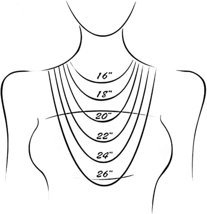925 Sterling Silver Chain Necklace for Women 16-24 Inch Silver Jewelry Gift