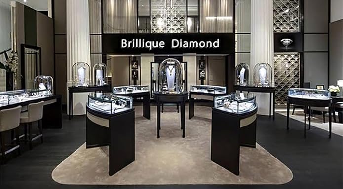 Brillique 14K Gold Bold Men's 1 Carat D-color VVS1 Diamond Wedding Ring, Bling Rings for Men, Father's Day Gift for Your Father