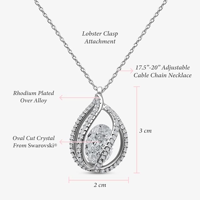 TRYNDI To My Wife Necklace from Husband - Soulmate, Girlfriend, Fiance Gift for Anniversary, Birthday, Christmas, Valentine's Day, Mother's Day - Romantic Wife Christmas Gift ideas