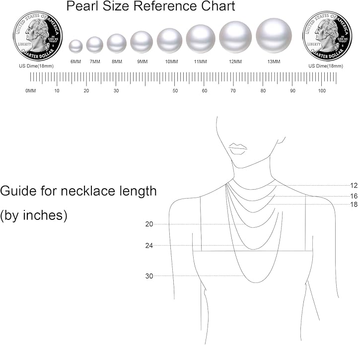 Sebina Pearl Pendant Necklace for Women,925 Sterling Silver Pendant Jewelry,Anniversary Christmas Birthday Valentines Gifts for Wife, Mom, Dauhter, Girlfriend,Her