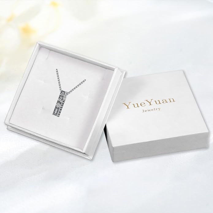 YueYuan Viking Necklace for Men 925 Sterling Silver Rune Amulet Pendant Nordic Necklace Viking Jewelry Gift for Father Husband Son
