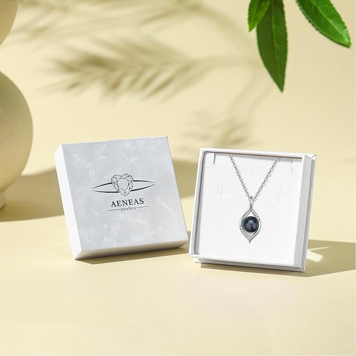AENEAS Evil Eye Necklace for Women 925 Sterling Silver Necklace Ojo Turco Trendy Jewelry Gifts for Women Wife
