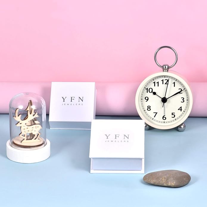 YFN Animal Earrings Sterling Silver Animal Heart Hoop Dangle Earrings Cute Jewelry Gifts for Women