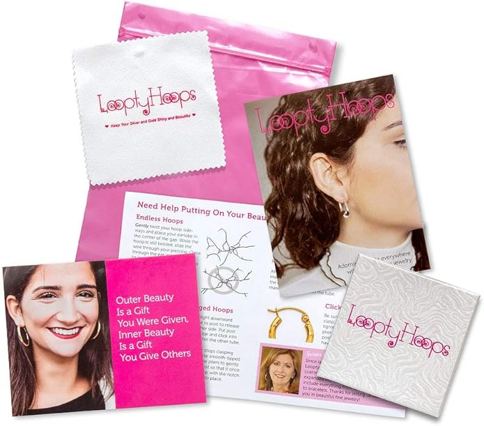 14k Gold Endless Hoop Earrings, 1.25mm Thick Tube