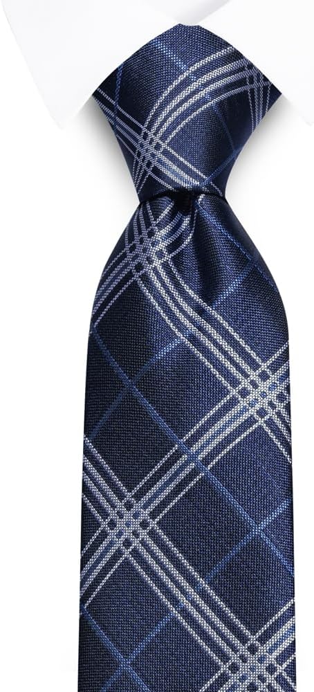 joy alice Ties Set Men Mixed Color Necktie Handkerchief Cufflinks Brooch 3.15 Formal