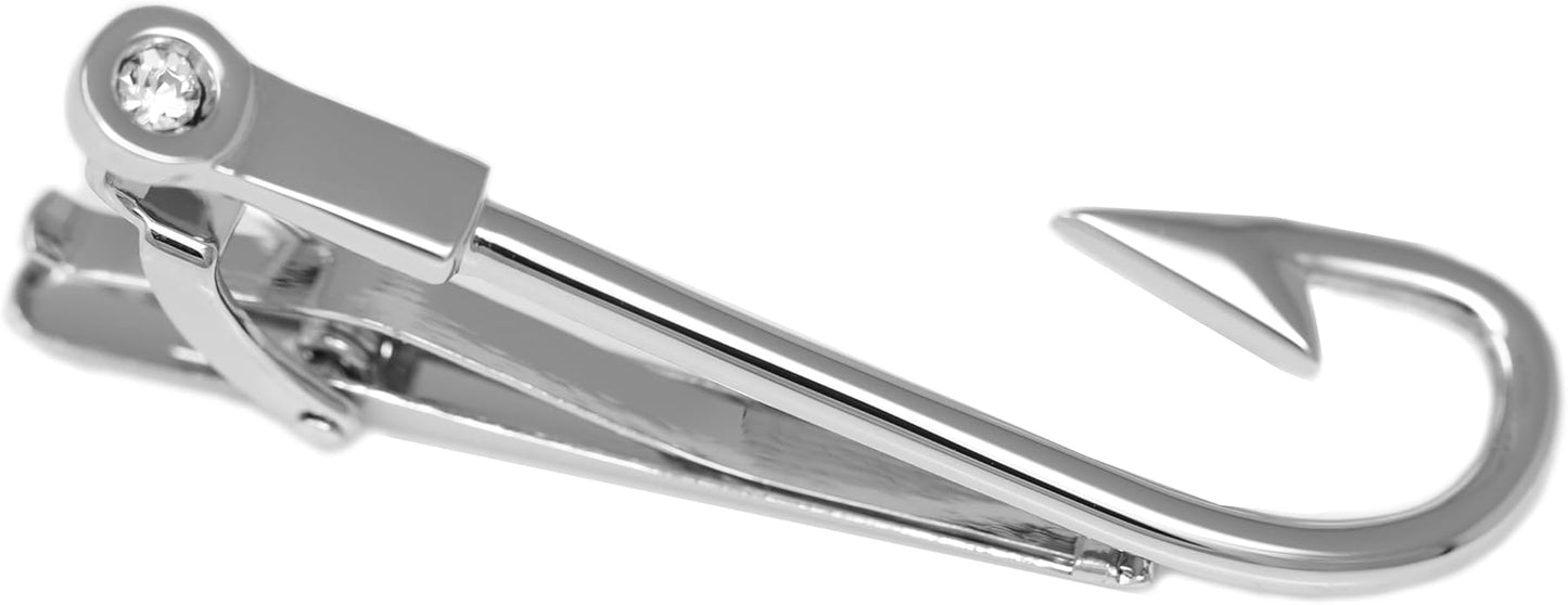 MENDEPOT Cufflinks And Tie Clip Set Men Wedding Accessory Gift Father's Day Birthday Cuff Links Tie Bar