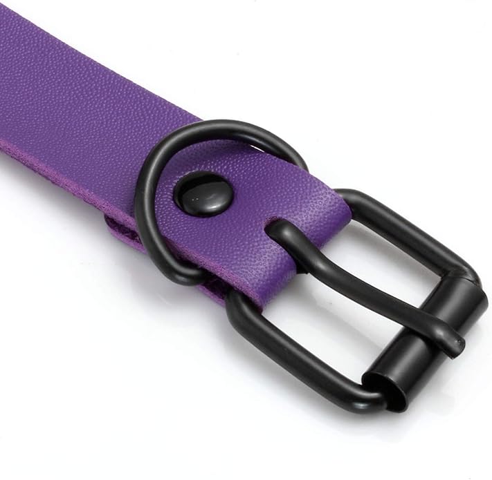 MILAKOO PU Leather Punk Choker Necklaces Circle/Heart Charm Adjustable Collar Necklace for Women