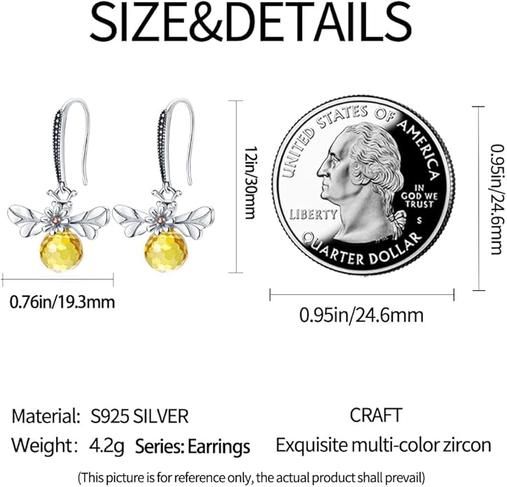 925 Sterling Silver Women Earrings, Sparkling Star and Moon Earrings, Various Hypoallergenic Earrings, Best Gift for Women