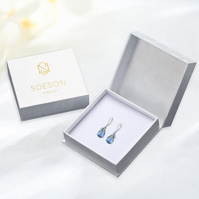 925 Sterling Silver Animals and Plants Dangle Drop Earrings for Women Hypoallergenic Gift for Women Mom Wife Her, Mother’s Day, Birthday, Anniversary