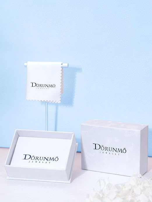 Dorunmo Heart Birthstone Anklet Bracelets for Women 925 Sterling Silver Birthday Jewelry Best Mother's Day for Women Wife