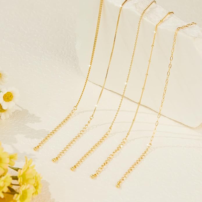 Sterling Silver Anklet Bracelets for Women Waterproof, 925 Sliver Plated CZ & Heart Charm Dainty Layer Anklets for Women Trendy, Simple Chain Anklets Set Gifts for Women, Jewelry Gifts for Her Women Mom Wife Girlfriend