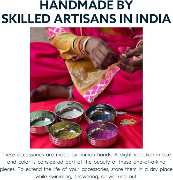 INK+ALLOY Boho Pull Through Hoop Earrings for Women, Maggie Gold Plated Brass Metal Lightweight Statement Chunky Hoops, Handmade Jewelry for the Modern Bohemian