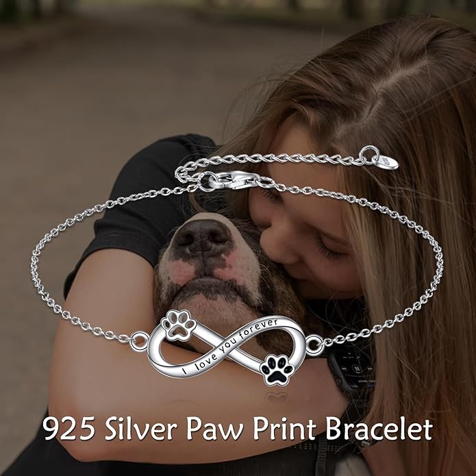 Animal Bracelet for Women 925 Sterling Silver Cat/Dolphin/Turtle/Horse Bracelet Jewelry Gifts
