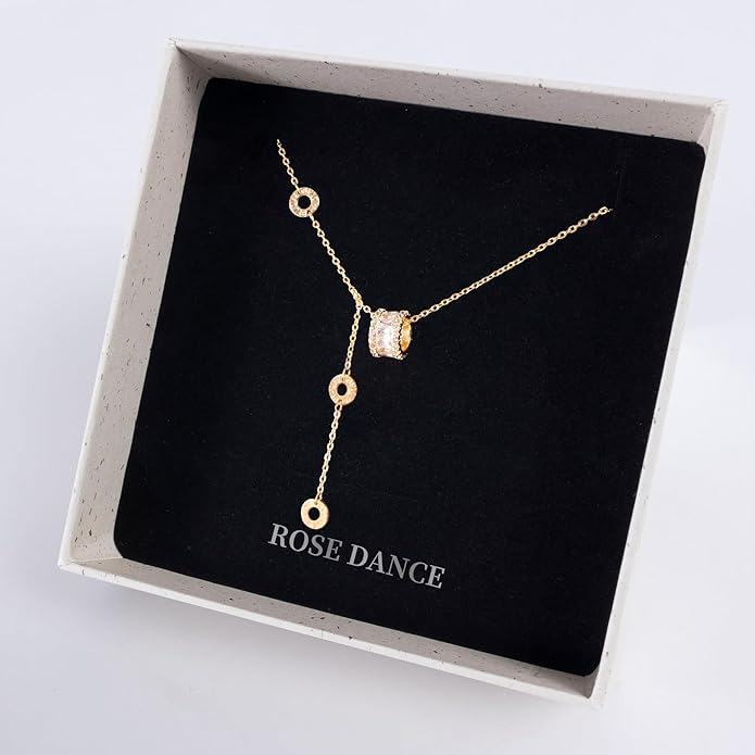 ROSEDANCE Heart Necklace for Women, 14K Gold Plated Dainty Heart Necklace, Tiny Love Symbol Pendant Choker, Minimalist Dainty Jewelry Gift, Valentines Day Anniversary Birthday