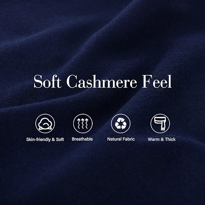 FURTALK Winter Scarf for Women Pashmina Shawl Wraps Soft Warm Fashion Blanket Scarves Gifts