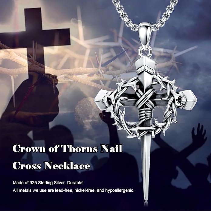 Taioiat Baseball Necklace for Men 925 Sterling Silver Sports Necklace Baseball Cross Necklace Jewelry Gifts for Women Men