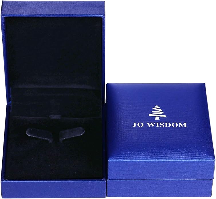 JO WISDOM Women Celtic Knot Infinity Dangle Earrings for Women Sterling Silver 7 * 9mm Birthstone Irish Twisting Drop Earrings Jewelry for Women