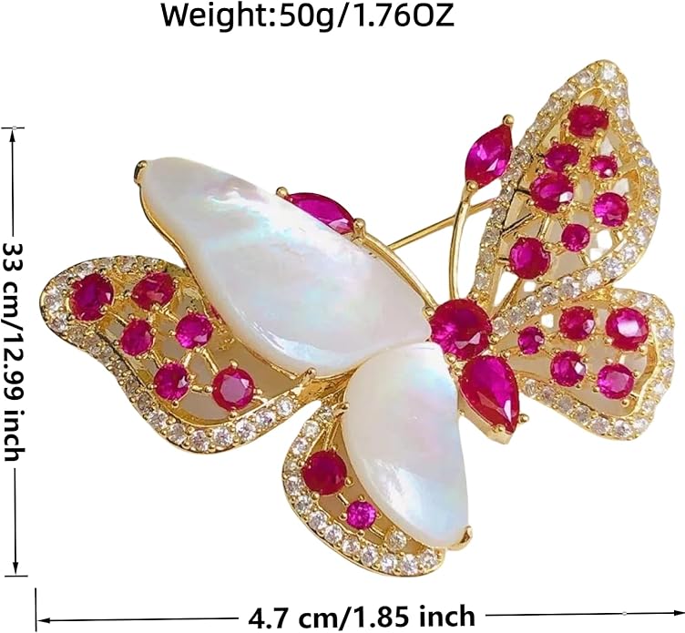 SYWDUDUCLT Fashion Elegant Brooches for Women Brooch, Suitable For Party And Daily Wear On Many Occasions