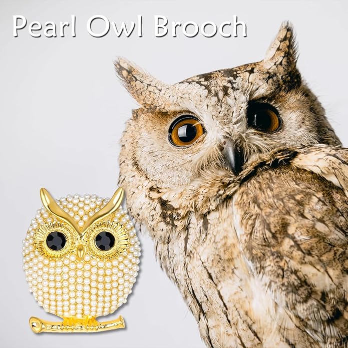 Soumimi Bird Theme Brooch Pin Cute Bird Animal Brooches Accessories Christmas Birthday Gift for Women