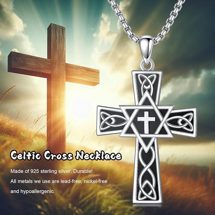 Taioiat Baseball Necklace for Men 925 Sterling Silver Sports Necklace Baseball Cross Necklace Jewelry Gifts for Women Men