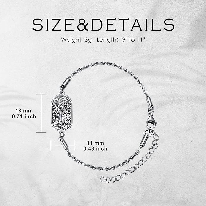 SIMONLY Zodiac Bracelet 925 Sterling Silver Constellation Anklet Horoscope Zodiac Jewelry Christmas Birthday Astrology Gifts for Women Men Unisex