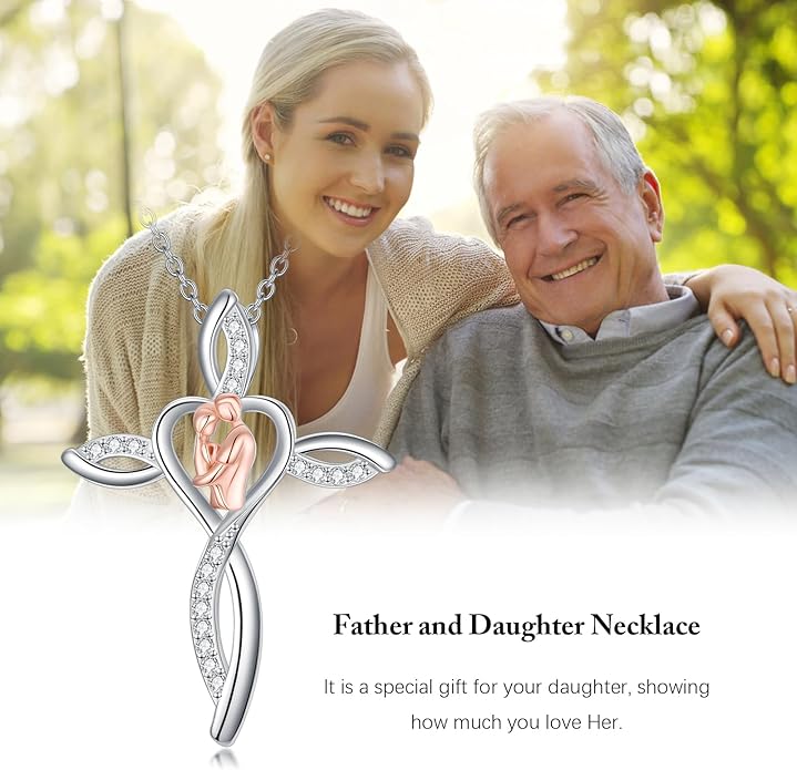 Mother's Day Necklace Gifts 925 Sterling Silver Mom/Wife/Grandma/Nana/Family I Love You Mom Necklace for Women Jewelry Birthday Gifts for Couple