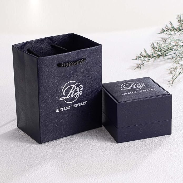 Moss Agate Promise Rings for Couples, 925 Sterling Silver/10K 14K 18K Solid Gold Natural Moss Agate Wedding Rings for Him And Her, Vintage Leaf Matching Couple Rings Anniversary Jewelry Gift