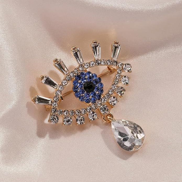 JKQBUX Versailles series Baroque elegant Brooches Pin for Women Men Girls Retro Court Pearl Corsage Pin delicate accessory