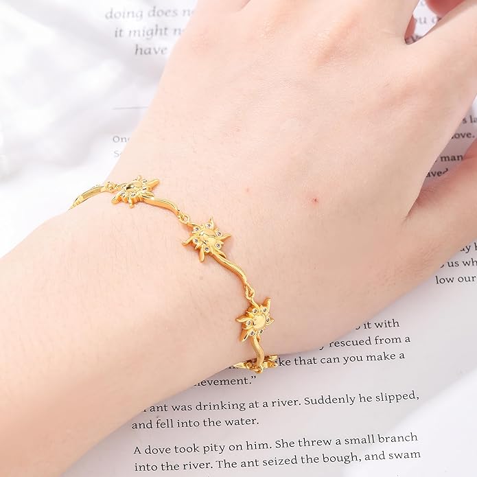 Gifts for Women, Unique Gifts Idea Princess Bracelets Birthday Gifts for Women Sister Best Friend Daughter Bestie Friendship