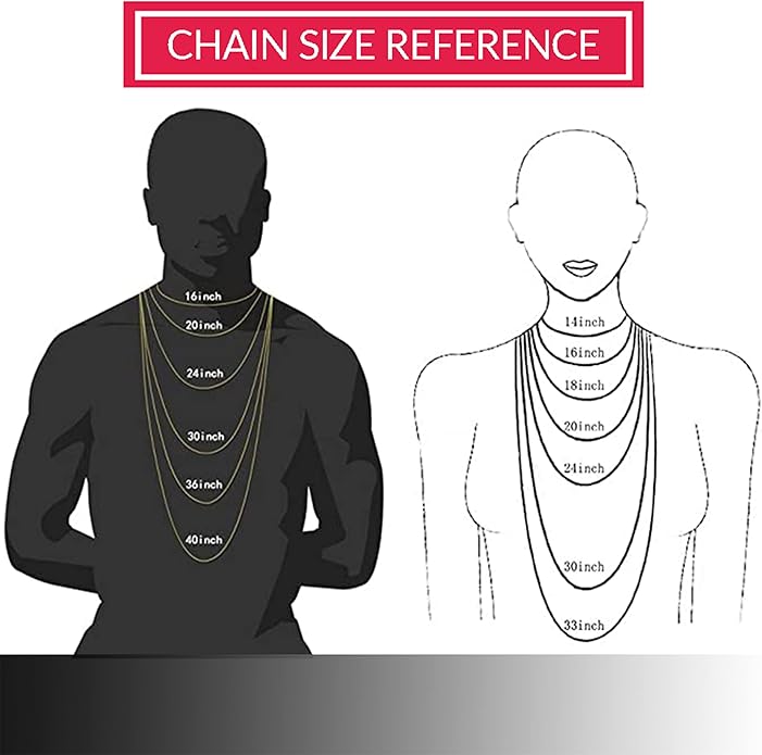 EMESLY Miami Cuban Link Chain 14K Gold Plated Necklace (16, 18, 20, 22, 24, 30 Inches Length); Hip Hop Bracelet (8" Length) for Men & Women; Perfect Iced Out Bling Jewelry Gift