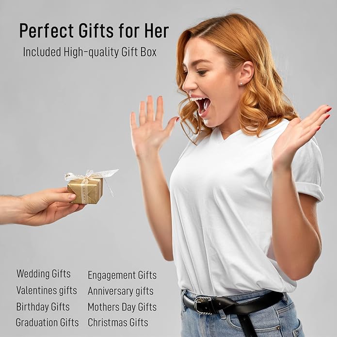 18K Gold-plated Bracelets for Women Friendship Love Bangle Bracelets Stainless Steel Bracelet Jewelry Birthday Gifts for Women Stocking Stuffers