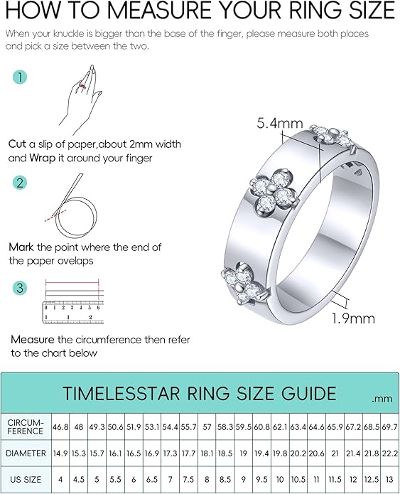 Premium Emerald&Moissanite Clover Rings for Lucky Women|Moissanite D Color VVS1 Clarity 3EX Cut|925 Sterling Silver 14K Gold Plated Non Tarnish