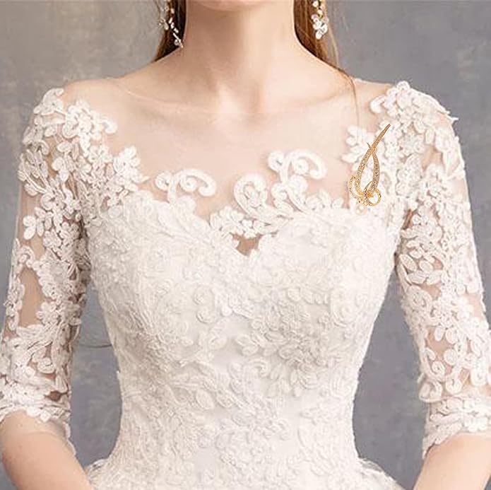 Touchstone Indian Bollywood Handcrafted Designer Jewelry Brooch Lapel Pin in Gold Or Silver Tone for Women.