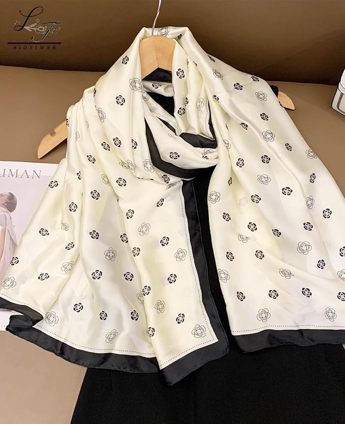 Hioyiwse Shawl Scarf For Women Lightweight Scarves Floral Pattern Formal Evening Dressesformal Shawl Summer Wraps