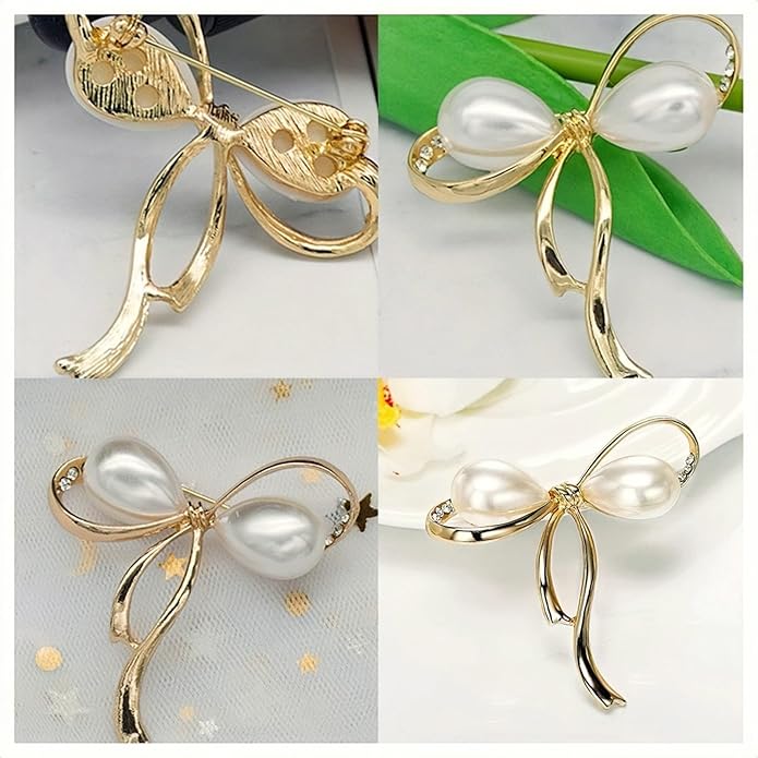 la luen Brooch Pins For Women Fashion Elegant Brooches Lapel Badges Coat Sweater Scarves Shawl Dress Accessory Wedding Party Prom Jewelry