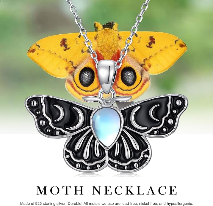 KoyeKei Sterling Silver Halloween Necklace Gothic Jewelry Gifts for Women Men