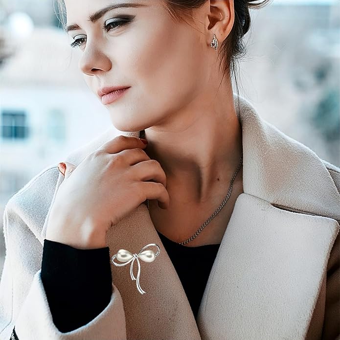 la luen Brooch Pins For Women Fashion Elegant Brooches Lapel Badges Coat Sweater Scarves Shawl Dress Accessory Wedding Party Prom Jewelry