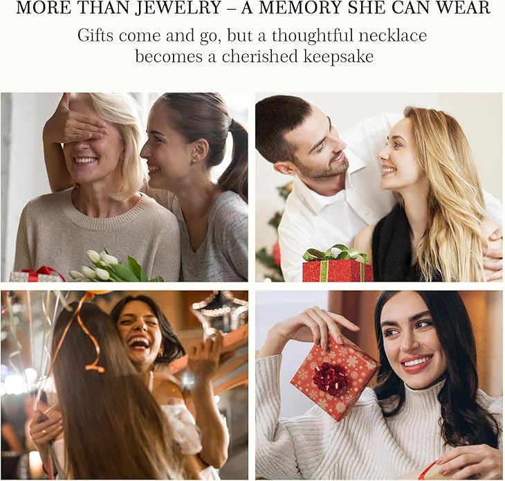 1CT Heart Brilliant Moissanite Heart Pendant Necklace D Color VVS1 S925 18K White Gold Plated for Mother Love Friend Mother’s Day Birthday Gift for Her 18inch