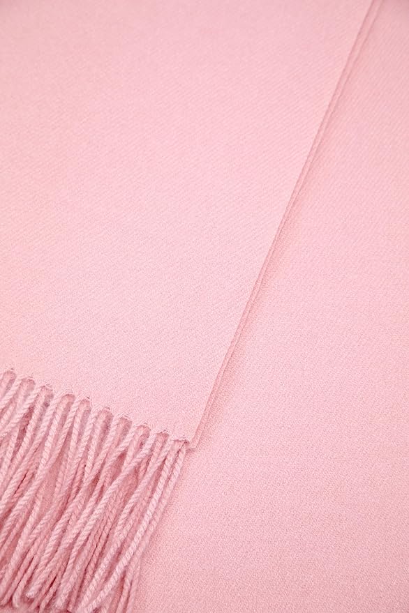Achillea Warm Cashmere-Feel Winter Scarf – Pashmina Shawl Wrap, Blanket Scarf for Daily Wear, Travel & Cold Weather