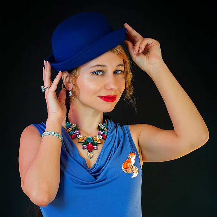 7 pieces brooch pin for women fashion set crystal rhinestones women's brooches pins for clothes bulk