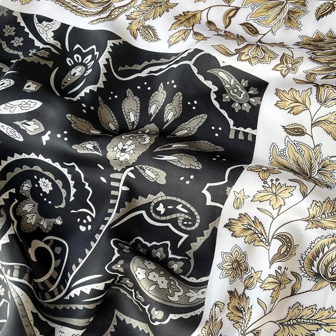 Long Silk Like Scarf Lightweight Satin Scarves Large Sunscreen Shawl Wrap for Women