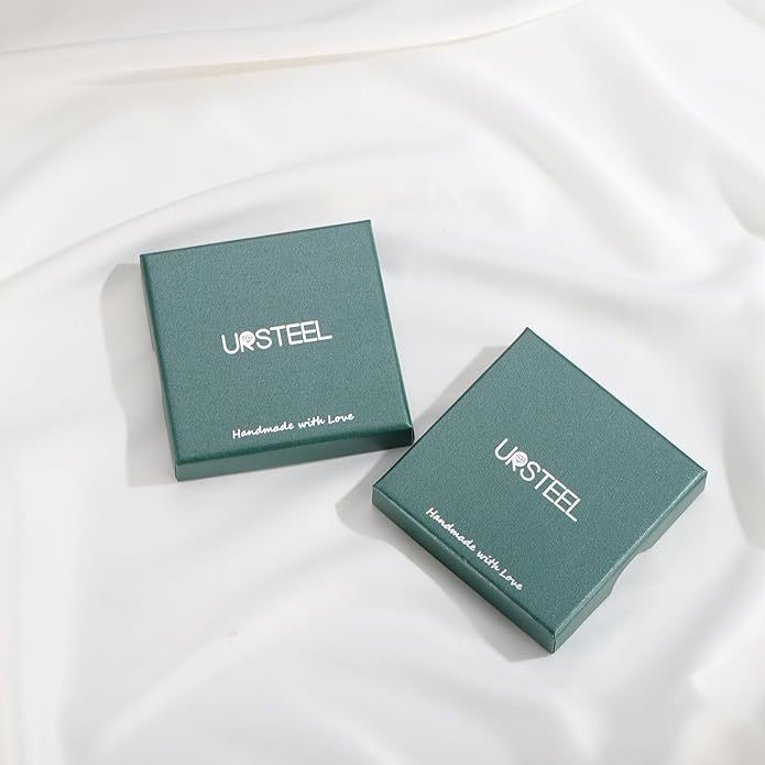 Ursteel Dainty Lariat Necklace for Women, 14K Gold Plated Y-Shaped Long Necklace Layered Drop Necklaces Pearl Cross Clover CZ Charm Necklaces for Women Christmas Jewelry Gifts Stocking Stuffers