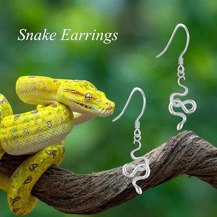Animal Earrings 925 Sterling Silver Dangle Earrings Leverback Earrings Animal Jewelry for Women